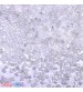 Beads 2mm - Glass Hexagonal - Silver